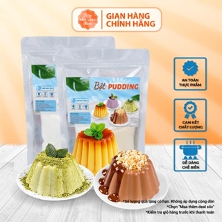 Bột Pudding Trứng, Socola Nguyên Liệu Bột Pudding Cao Cấp Thơm Ngon Mềm Mịn