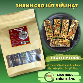 Thanh cơm gạo lứt ngũ cốc hữu cơ siêu hạt, Bánh ăn kiêng Mộc Việt