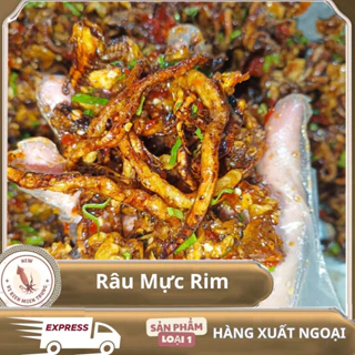 Râu Mực Rim Mắm Vị Biển Ăn Liền 200gr Thơm Ngon Chuẩn Vị