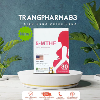 [Chính Hãng] 5 MTHF - Vitamin, Bổ trứng, Tăng khả năng sinh sản, Chống dị tật thai nhi và giảm nguy cơ sảy thai