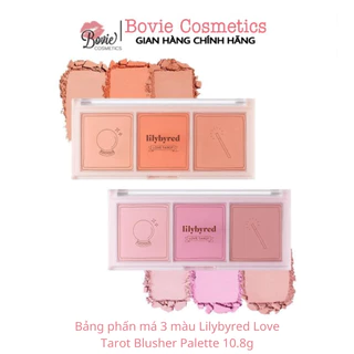 Bảng Phấn Má 3 Màu Lilybyred Love Tarot Blusher Palette 10.8g