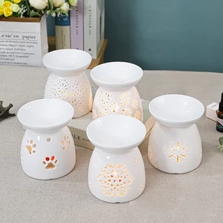 Essential Oil Lamp/ Đèn xông tinh dầu sáp thơm đốt bằng nến tealight nhiều mẫu