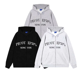 Áo Khoác Nỉ Hoodie Zip Bông Thêu OCMY Form Rộng Nam Nữ Unisex.