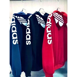 Áo khoác nỉ hoodie ADD  form rộng mũ 2 lớp tay phồng chất nỉ bông 100%cotton.