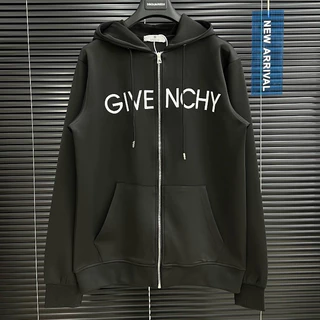 Áo khoác hoodie in chữ GIVE form rộng  tay phồng chất nỉ bông 100%cotton nam nữ unisex.