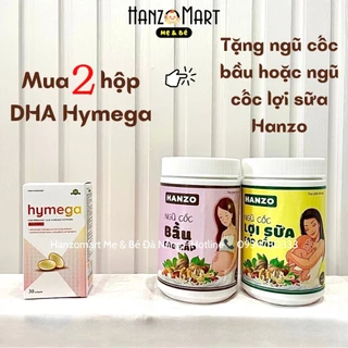 Dha cho bà bầu viên uống bổ sung Dha hàm lượng cao tinh khiết, EPA, vitamin E Aplicaps Hymega hộp 30 viên