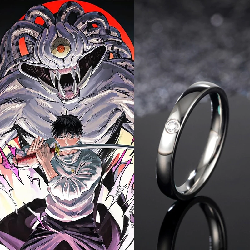 Nhẫn OKKOTSU YUTA Jujutsu Kaisen phụ kiện cosplay chú thuật hồi chiến anime chibi thời trang