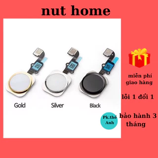 Nút Home,Phím Home Cho điện thoại 5s/ 6/ 6 Plus/ 6s/ 6s Plus 7/ 7p /8 /8 p Độ Đàn Hồi Tốt Dễ Dàng Thao Tác Linh Kiện