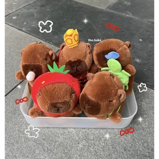 Móc Khóa Bông Chuột Lang Nước Capybara