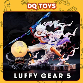 Mô hình figure Luffy Gear 5 One Piece to giá rẻ cao cấp kích thước 28cm Full box có đảo LED trang trí decor DQ TOYS