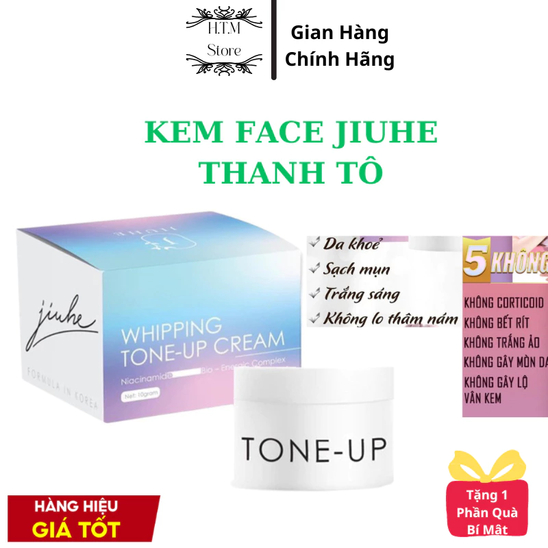 Kem Face Jiuhe Dưỡng Trắng Thanh Tô-Face Whitening Cream Dưỡng Trắng Da Căng Bóng [ 100% Chính Hãng ]