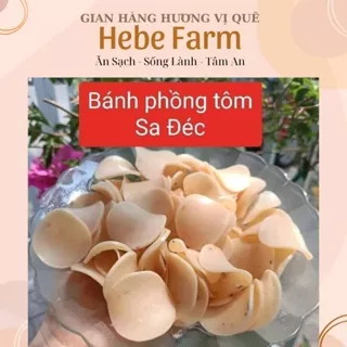 Bánh phồng tôm tiêu ớt, đặc sản Sa Đéc, thơm ngon.