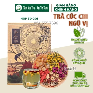 ✅[CHÍNH HÃNG] Trà cúc chi ngũ vị chống lão hoá, thanh nhiệt cơ thể