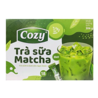 Matcha Trà Sữa 3in1 18 Tép*17gr