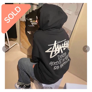 Áo Hoodie STUSSY dovet street London dày dặn cao cấp dày dặn, áo nỉ Unisex nam nữ hàn quốc ấm áp full bọc tag