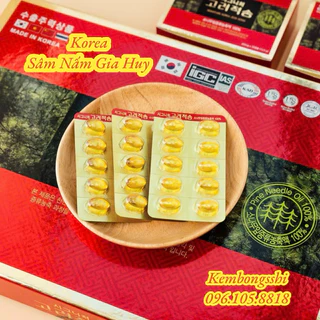 Tinh dầu thông đỏ Hàn Quốc Red Pine Gold Hộp 100 viên (2300)