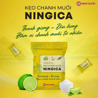 Kẹo chanh muối NINGICA Nam Dược - Gói 10 viên