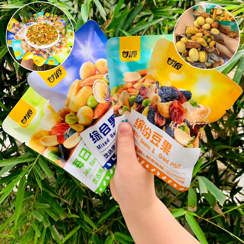 COMBO Hạt Sấy Khô Mix 7 Vị Gói 30g Thơm Ngon Giòn Không Sợ Béo - Hạt Dinh Dưỡng Mix