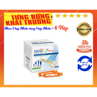 Combo 2 hộp Midu MenaQ7 180mcg – Phát triển chiều cao cho trẻ em và giúp xương chắc, dài, dẻo dai