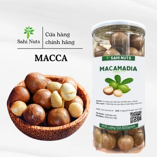 Macca nứt vỏ bổ sung nhiều dưỡng dưỡng chất, giòn, thơm ngon.