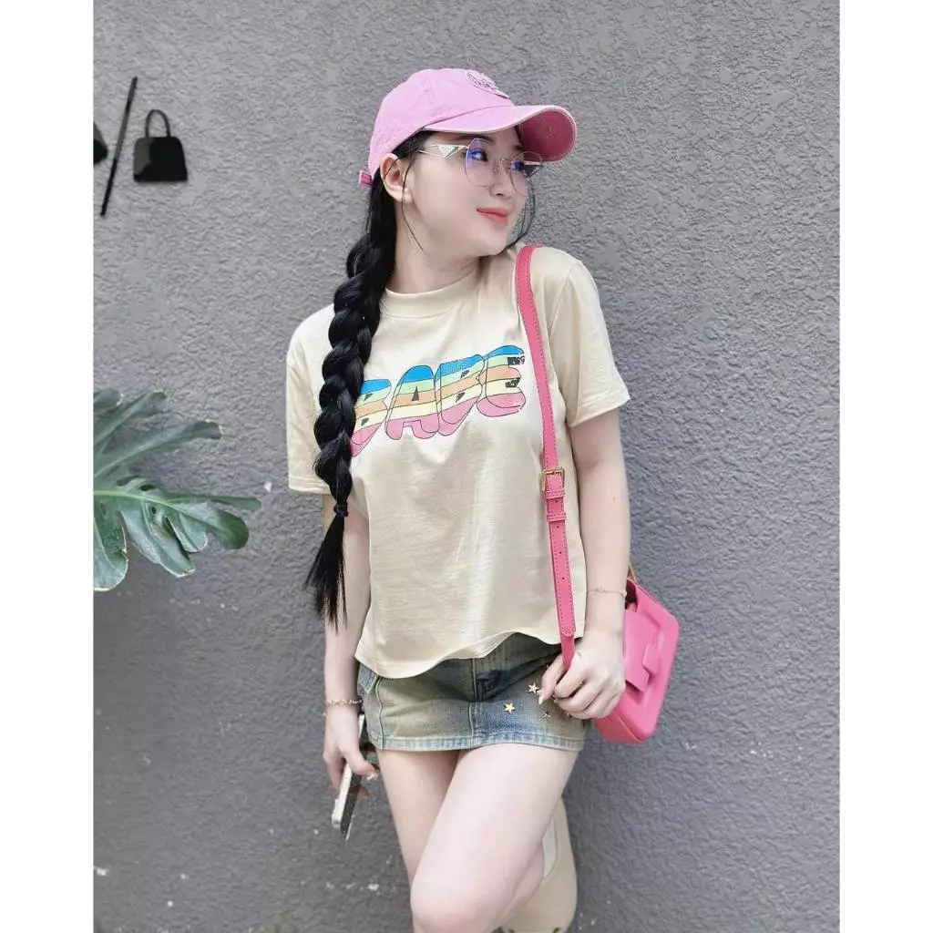 🍒Áo thun babeTY - Be 🔥𝐇𝐨𝐚̉ 𝐓𝐨̂́𝐜🔥 𝐌𝐄𝐎𝐈𝐍𝐃𝐀𝐇𝐎𝐔𝐒𝐄
