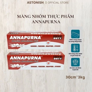 Màng nhôm (giấy bạc) bọc thực phẩm Annapurna 30cm*3kg