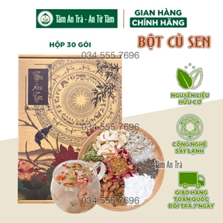 ✅[CHÍNH HÃNG] Bột củ sen nguyên chất Tâm An mix hạt ngũ cốc dinh dưỡng