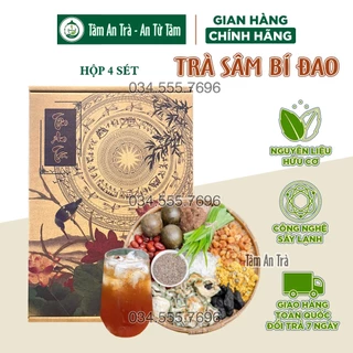 ✅[CHÍNH HÃNG] Trà sâm bí đao thảo mộc set nấu tại nhà Tâm An thanh lọc cơ thể, giải khát mùa hè thải độc gan đẹp da