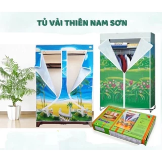 Tủ Vải Cao Cấp 1M Và 1M2  THIÊN NAM SƠN Đựng Quần Áo Cho Gia Đình -Sinh Viên