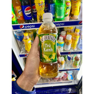 Nước trà xanh hương chanh chai 345ml