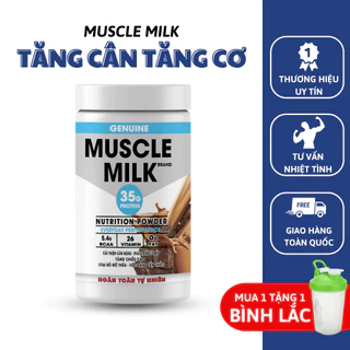 [MIỄN PHÍ SHIP] 1kg Bột sữa Tăng Cân, tăng cơ cao cấp Muscle Milk