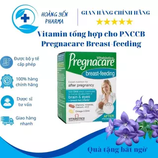 Vitamin tổng hợp Pregnacare Breastfeeding, Anh (84 viên) giúp lợi sữa,tăng đề kháng cho mẹ sau sinh-Hoàng Yến Pharma