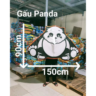 Diều Gấu Panda Đẹp Tặng Kèm 100m Giây