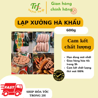 Lạp xưởng Hà Khẩu cô gái xanh (Lạp xưởng nướng đá) vị ngọt nhẹ, dai giòn sần sật [HN giao hỏa tốc]