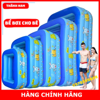 Bể bơi cho bé 1 tầng, 2 tầng, 3 tầng, Hồ bơi cho bé kích thước 1,2m 1,3m 1,5m 1.8m hàng chính hãng