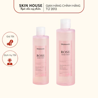 Nước Hoa Hồng Cung Cấp Độ Ẩm Mamonde Rose Water Toner