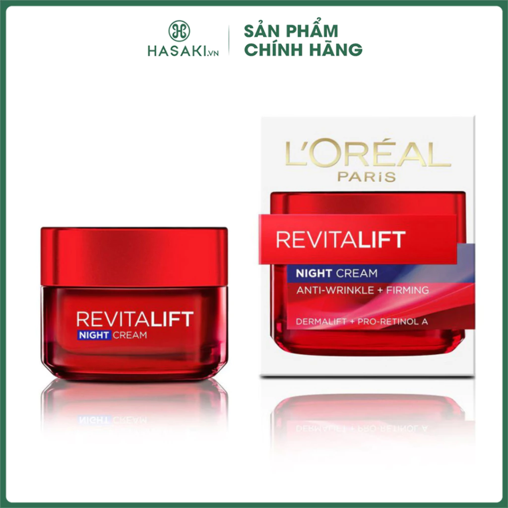 Kem Dưỡng L'Oreal Săn Chắc Da và Giảm Nếp Nhăn Revitalift Anti Wrinkle 50ml