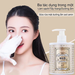 Làm trắng da Làm sạch sâu da Sữa rửa mặt axit amin nhẹ nhàng mịn da, giữ ẩm, ngừa mụn (PH 5.5) An toàn cho da nhạy cảm