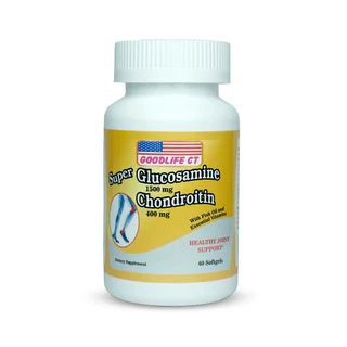 Viên uống hỗ trợ xương khớp, đau nhức xương khớp, bổ khớp Super Glucosamine - Lọ 60 viên