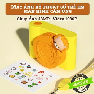 Máy Ảnh  Kỹ Thuật Số Màn Hình Cảm Ứng Mini 1080P  48MP 3 Inch IPS Với Thẻ Nhớ 32GB