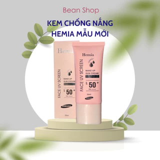 Kem chống nắng HEMIA dành cho mặt ( Hemia Hàn Quốc ) Hemia MaKe Up Sun Cream 50ml CHÍNH HÃNG!!