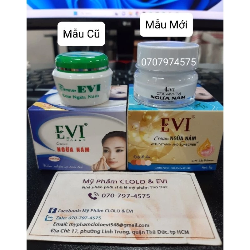 Kem Nám Evi Nhỏ 15gr ( Mẫu Mới)