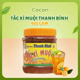 Tắc Xí Muội Thanh Bình, Tắc Xí Muội Chua Ngọt Thanh Mát Giải Khát Ngày Hè hũ 900 Gam Sài Gòn Đặc Sản