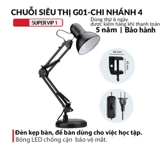 Đèn bàn học HY2266 Bóng LED Chống Cận Bảo Vệ Mắt