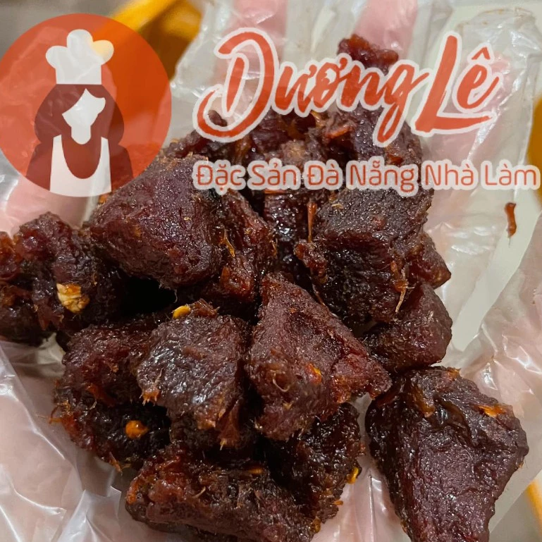 Bò Khô Viên Uớt 500gr Đặc Sản Đà Nẵng Nhà Làm Dương Lê