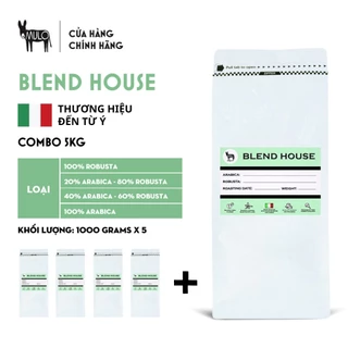 Combo 5kg Blend House - MULO Coffee, công thức rang xay đến từ Ý