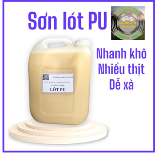 Sơn lót Pu, Bóng Pu, Cứng PU (trong) cho tất cả các loại gỗ, nhanh khô nhiều thịt dễ xả