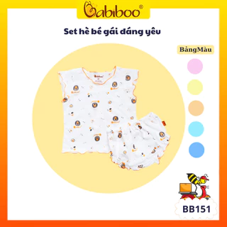 COMBO 2 SET HÈ BÉ GÁI ĐÁNG YÊU BABIBOO - BB151