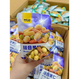 Hạt mix vị ngon mê ly ( 1kg). được chia ra từng gói nhỏ, mang theo người tiện lợi.