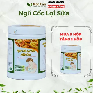 Ngũ cốc lợi sữa Mộc Can 500g ngũ cốc cho bà bầu bổ sung dinh dưỡng cho mẹ và bé